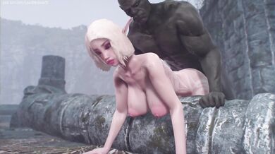 Orc Warrior's Rough Conquest [LewdMelissa]