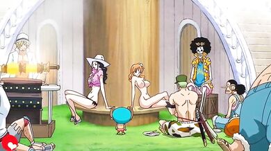 Nami and Chopper's Rough Shipwreck Bang