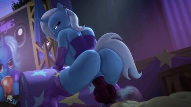 Bangin' Pony Style with Trixie & Spike [extreme hoof action]