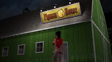 Horny Redhead Battles Swine-like Monster in Futuristic Battle Royale [Erotic Cyberpunk Thriller]