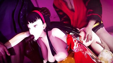 Amagi Yukiko's Sexy Housewarming Party