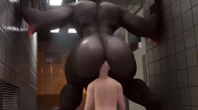 Tentacle Monster Fucks Human Slave