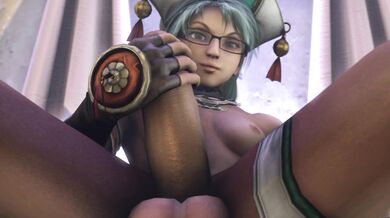 Futa Talim's Jerk-Off Session (Soul Calibur)