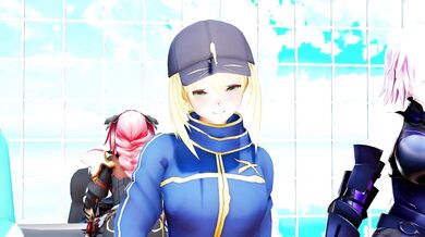 Fate/Grand Order: Cabinet (MMD) - A Lewd Anime Parody