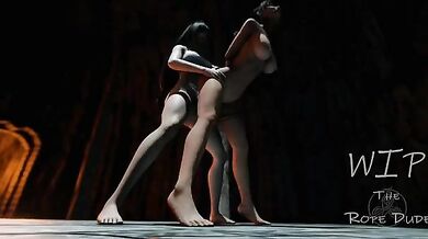 Lara's Abduction Part 3: Work-in-Progress Cycle Fuck, Scene 1