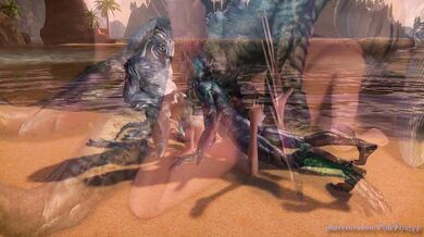Beach Threesome Debauchery