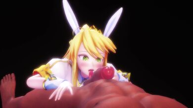 [4K Ultra HD] Queen Artoria's Masturbation Marathon in Full Parallax Mode