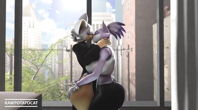 Furious Feline Orgies with Blaze the Cat and Rouge [Rawpotatocat]