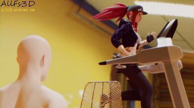 Flexible and Fierce Akali Takes on Multiple Partners in an Erotic Battle of Sexual Endurance - Allfy3D