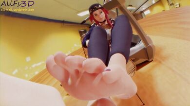 Flexible and Fierce Akali Takes on Multiple Partners in an Erotic Battle of Sexual Endurance - Allfy3D
