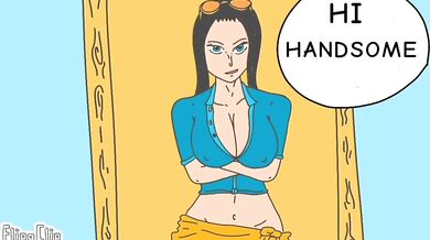 Naughty Nico Robin Sluts It Up for Zoro's Huge Cock