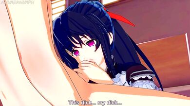 Big Boobs and Busty Babes in High School: Akeno Himejima's Sexy Adventures