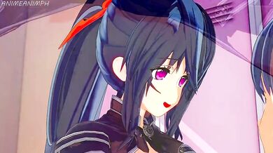 Big Boobs and Busty Babes in High School: Akeno Himejima's Sexy Adventures