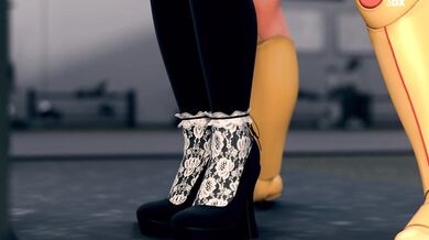 Aunt Cass gets ravaged by Gogo in Heracles3DX