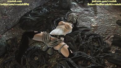 Alien Breeding: Miranda's FemShep Taken by Xenomorphs with Ashley