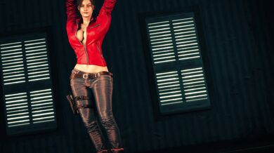 Claire Redfield Gyrates Her Sexy Ass in the Lambada Dance!