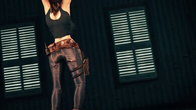 Claire Redfield Gyrates Her Sexy Ass in the Lambada Dance!