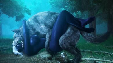 Naughty Queen and Horny Wolf: A Forbidden Lustful Encounter [Noname55]