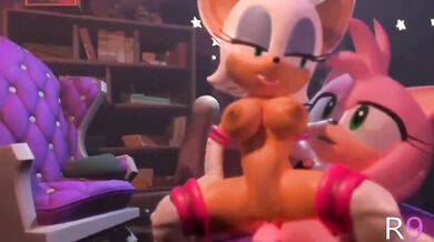 Amy's Lesbian Encounter with Rouge (feat. RougeNine)