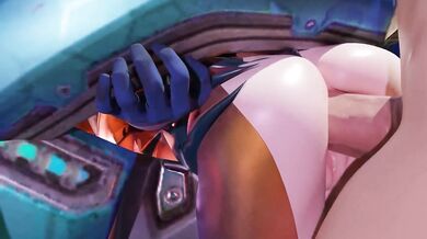 D.va's Tight Spot - MetSex 3D