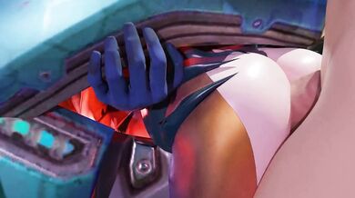 D.va's Tight Spot - MetSex 3D