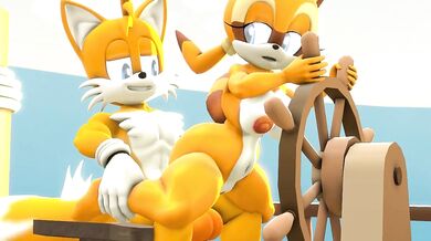 Marine's Tail Adventure with Tails [aryentai]