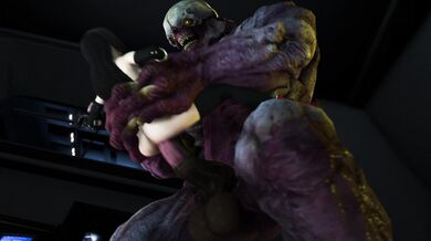 Busty Tifa Lockhart Taken by a Demonic Hell Knight in Scavenger SFM!