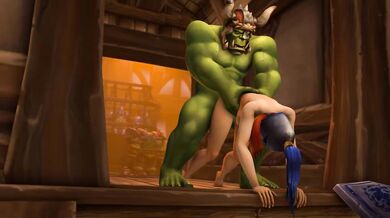 - Horny Orcs Fuck Human Sluts After Raiding Their Village