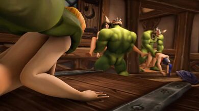 - Horny Orcs Fuck Human Sluts After Raiding Their Village