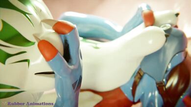 Digitally Mastered Playtime with Rubber Animation Characters