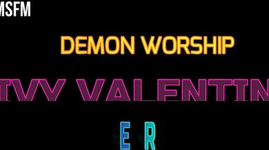 Ivy Valentine's Demonic Worship Session - Pussy Licking and Ass Fucking