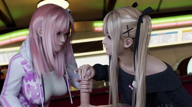 Naughty Nymphs with Dirty Milkshakes and Maiden Mashing