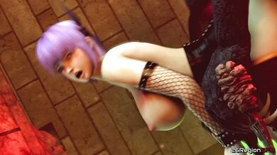Ayane vs Demon