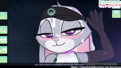 Bunny Babe on Patrol (Shemale Style) [ocean-side hoppers]