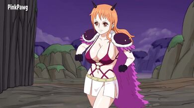 Naughty Nami the Beast Pirate Gets Pounded by Pinkpawg