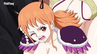 Naughty Nami the Beast Pirate Gets Pounded by Pinkpawg