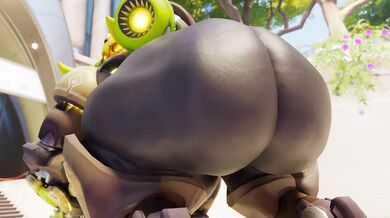 Orisa's Booty Bounce in Super Slow Motion