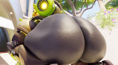 Orisa's Booty Bounce in Super Slow Motion
