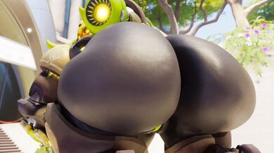 Orisa's Booty Bounce in Super Slow Motion