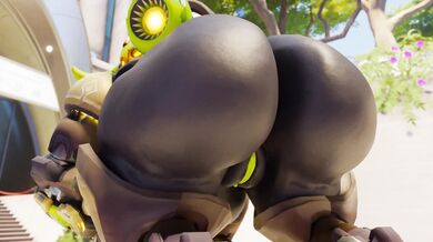 Orisa's Booty Bounce in Super Slow Motion