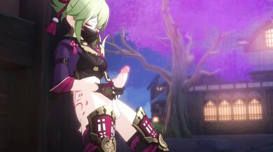 Teyvat's Big Ass Adventure: A 4K Ultra HD Experience with Kuki Shinobu from Genshin Impact [PastaPaprika]