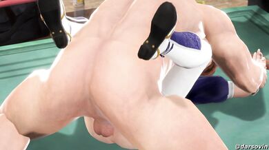 Kasumi's Deep Throat Debut with Bass in a Missionary Position While He's on Top of Her and She Screams out 'Darsovin' as She Cums