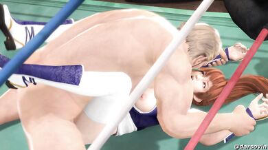 Kasumi's Deep Throat Debut with Bass in a Missionary Position While He's on Top of Her and She Screams out 'Darsovin' as She Cums
