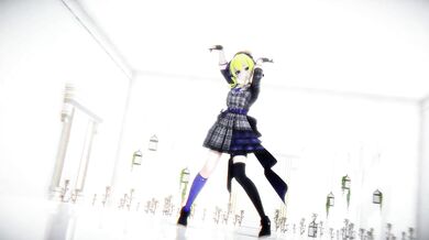 Sexy Anime Girl Strips and Dances on Hololive Stage, Sucked into Rabbit Hole of Hentai Fetishes with Hoshimachi Suisei and MMD 3D Action