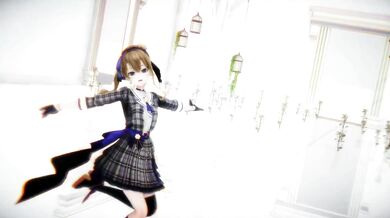 Sexy Anime Girl Strips and Dances on Hololive Stage, Sucked into Rabbit Hole of Hentai Fetishes with Hoshimachi Suisei and MMD 3D Action