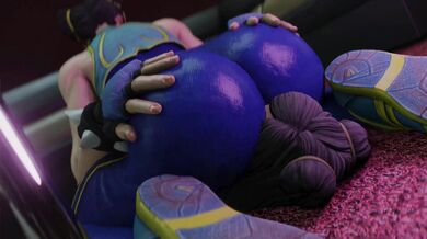 [Hentai Porn Video] Kishi3D - Chun Li's Sexual Adventures
