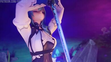 Genshin HMV: Belly Dancer's Seductive Performance