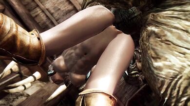 Ciri gets fucked by a giant monster in 'The Big Cock Demon'