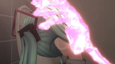 [DysonMMD] Miku gets raped by a facehugger's tentacles in Part 3 of her alien encounter