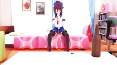 Anal Fountains - Scat Edition: Hikari's Booze Enema